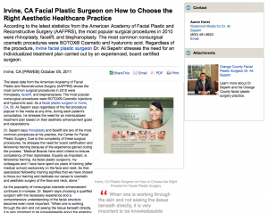 facial, plastic, surgeon, surgery, irvine, ca